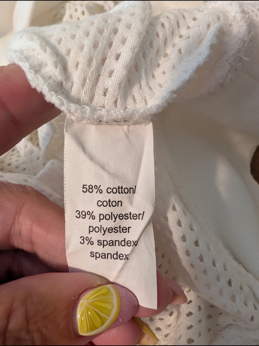 Maurices Beach Lounge Sweatshirt White Perforated Long Sleeve Pullover 0X - Picture 9 of 10